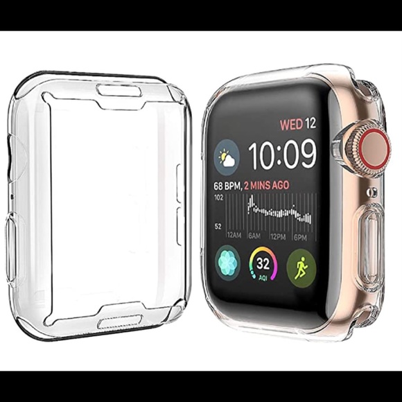 2 Pack Julk 40mm Case for Apple Watch Series 6/SE/5/4 40mm Screen Protector - Picture 5 of 7